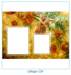 Collage picture frame 124