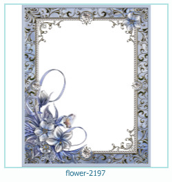 flower photo frame 2197