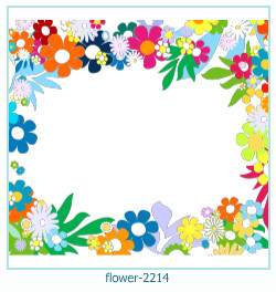 flower photo frame 2214