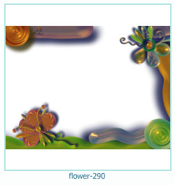 flower Photo frame 290